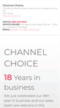 Mobile Screenshot of channelchoice.net